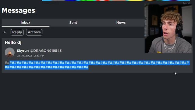 Reading MORE of my Roblox Messages смотреть онлайн