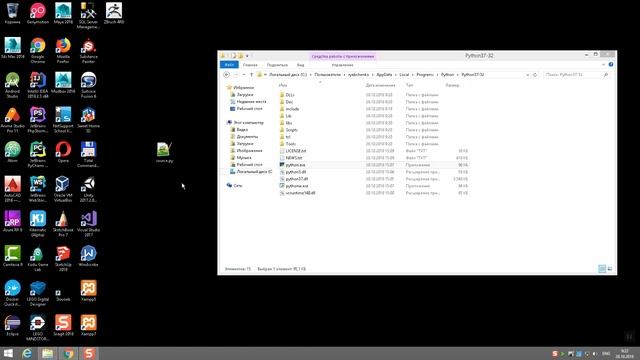 Установка интерпретатора, создание проекта в PyCharm смотреть онлайн
