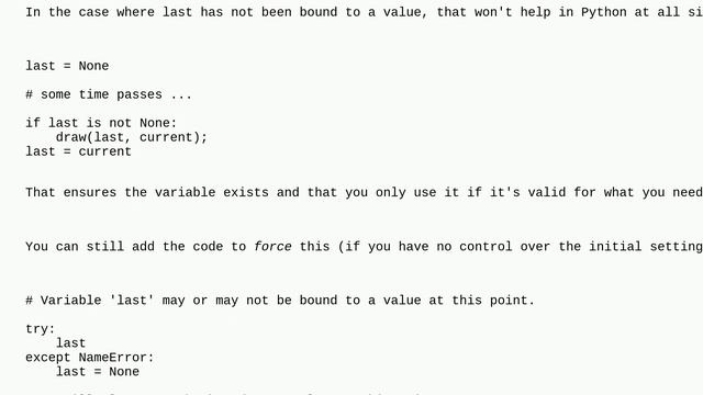 How do I check if a variable exists? смотреть онлайн