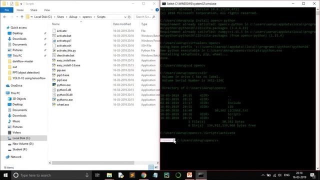 How To Install OpenCV in windows using pip || OpenCV Installation смотреть онлайн