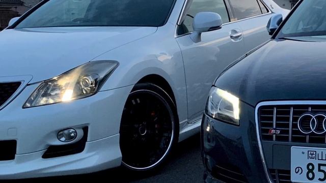 Toyota Crown Athlete & Audi S3 Quattro смотреть онлайн