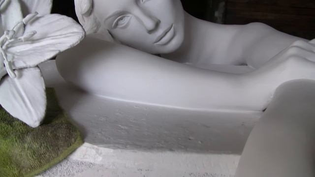 Изготовление скульптуры из литьевого мрамора.Формы силиконовые.Изготовление скульптуры из литьевог смотреть онлайн