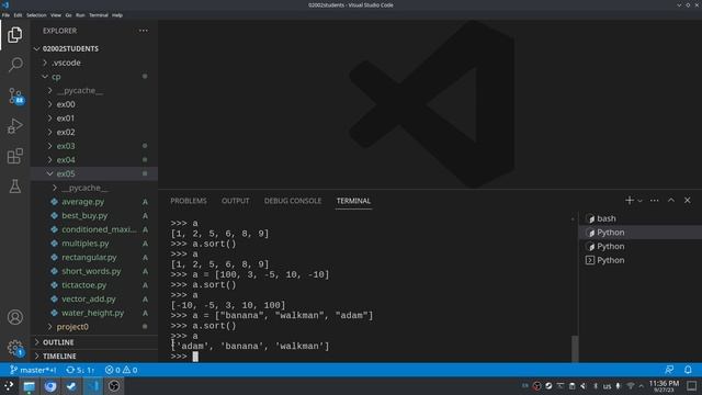 Exercise 5.1 смотреть онлайн