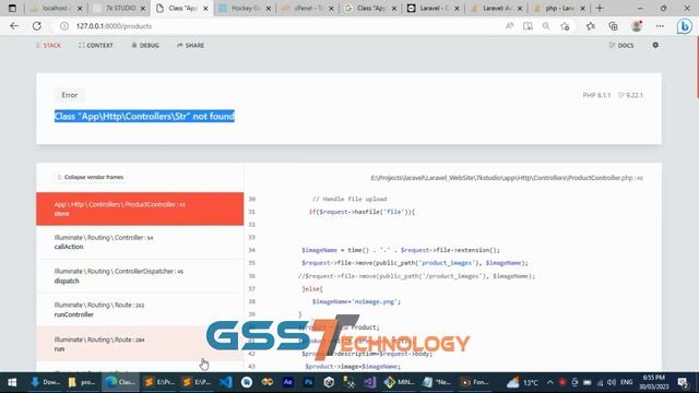 [100% SOLVED]Class "App\Http\Controllers\Str" not found | Laravel Error Generate Slug |PHP Post Slu смотреть онлайн