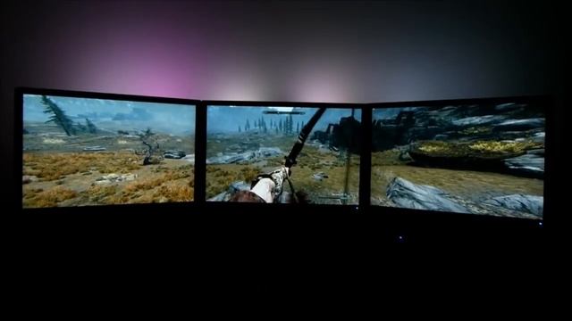 The Elder Scrolls V: Skyrim - GTX 680 SLI - nVidia Surround - amBX смотреть онлайн