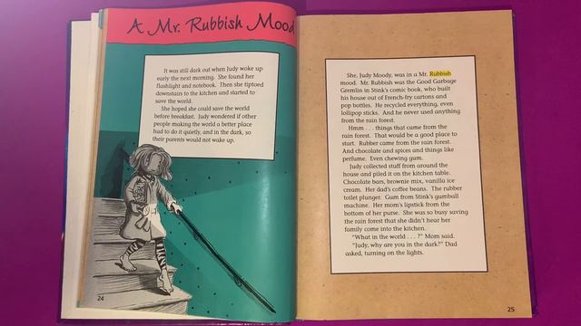 JUDY MOODY SAVES THE WORLD / A MR RUBBISH MOOD Journeys AR Read Aloud Third Grade Lesson 16 смотреть онлайн