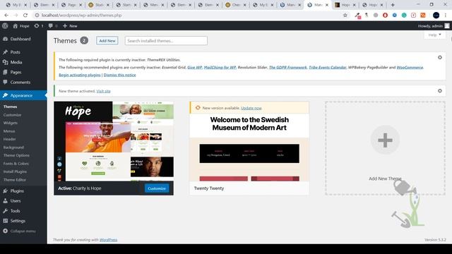 Hope | Non-Profit, Charity & Donations WordPress Theme + RTL setup | 100% GPL theme Installation смотреть онлайн
