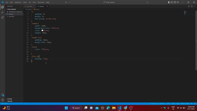 Coding for beginners: How to make a sticky navigation bar | Sticky Menu On Website Using HTML CSS смотреть онлайн