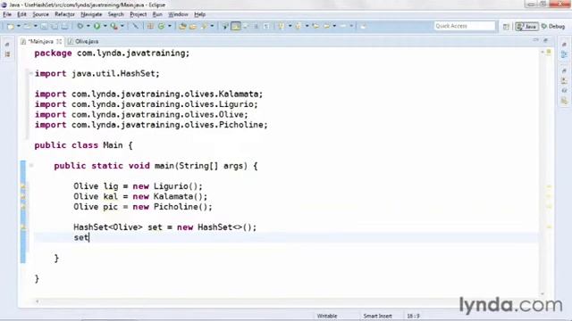 java tutorial Managing Unordered Lists With HashSet смотреть онлайн
