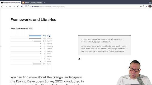 Python Expert Reacts to PSF Dev Survey Results (2023) смотреть онлайн
