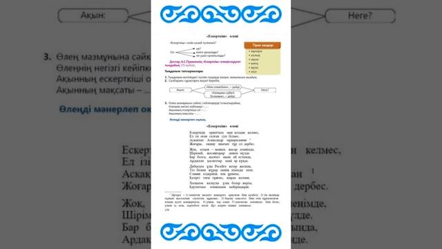 А. С. Пушкин «Ескерткіш» смотреть онлайн