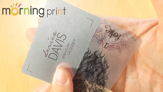 MorningPrint Pearl Business cards смотреть онлайн