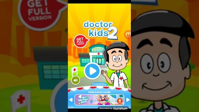 Doctor Kids2 Part1 Play Games My Channel Youtube смотреть онлайн