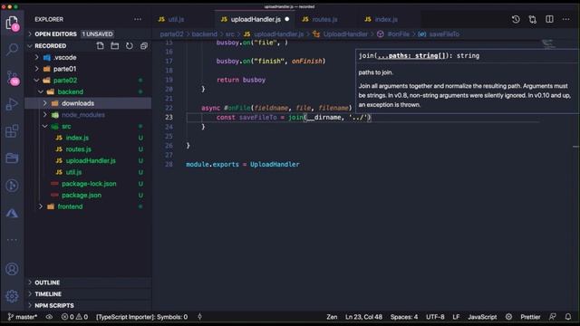 Como Fazer Upload de Gigabytes de Arquivos de forma escalável usando Node.js - Parte 2 смотреть онлайн
