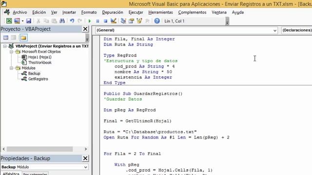Enviar Registros desde Excel a un archivo TXT | VBA Excel 2013 #60 смотреть онлайн
