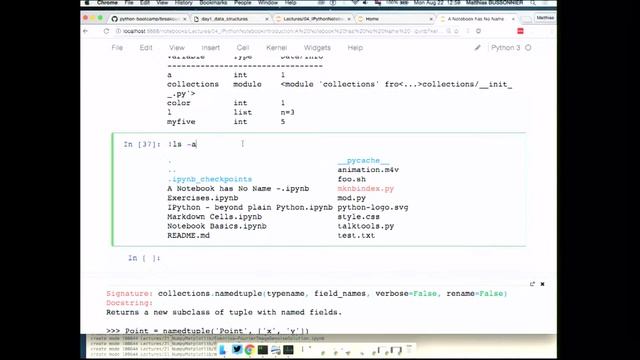 Python Boot Camp Fall 2016_Part 3_ IPython Jupyter Notebook смотреть онлайн