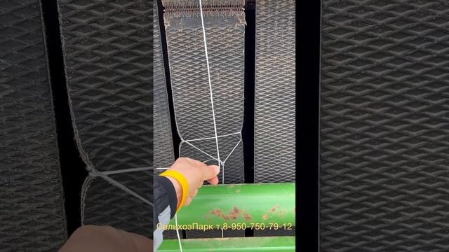 КАК ИЗМЕРИТЬ длину ремня за 1 МИНУТУ #пресс #сено #рулон смотреть онлайн