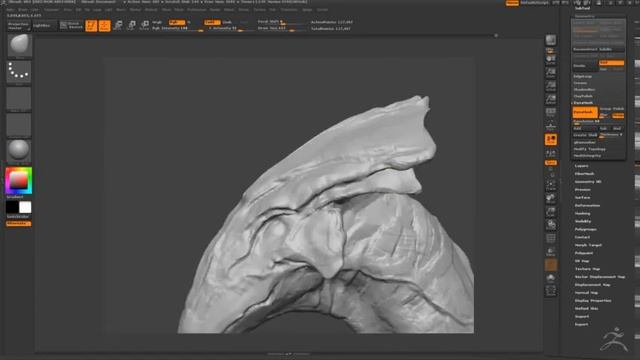 zbrush quick sketch time lapse смотреть онлайн