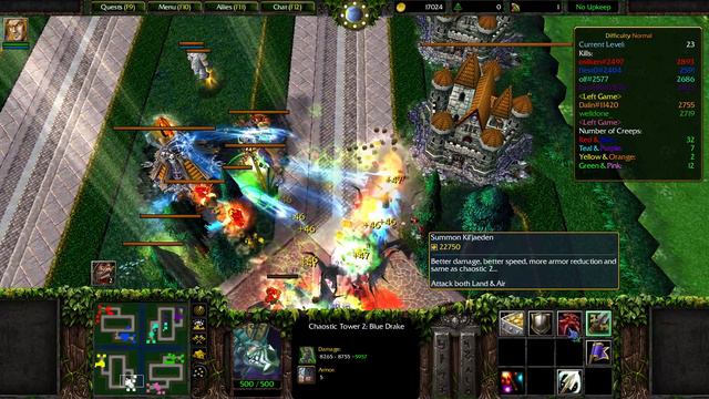Warcraft 3, Green Circle Team TD #2 смотреть онлайн