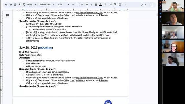SIG Cluster Lifecycle - Cluster API Azure Office Hours - 2023-07-27 смотреть онлайн