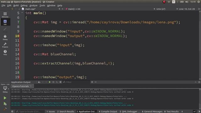 OPENCV & C++ TUTORIALS - 81 | insertChannel() | Insert a channel to an image смотреть онлайн