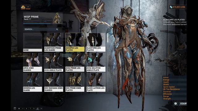 WARFRAME: Wisp Prime Fashion Frame смотреть онлайн