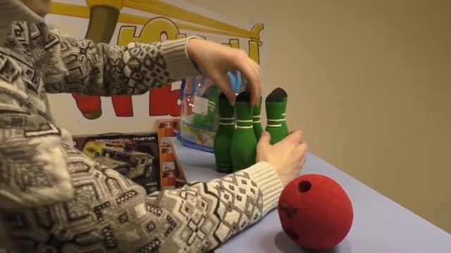 Мини боулинг из 6 кеглей смотреть онлайн