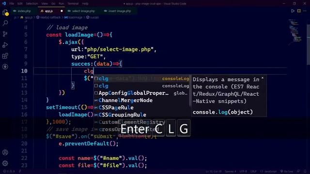 How to select image in php with ajax and jquery || php and ajax #php смотреть онлайн