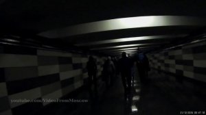 Вход на станцию метро Коломенская // 21.12.2016