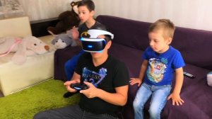 ЧТО МОЖЕТ Быть От Виртуальной Реальности? Папе СТАЛО Плохо! Для Детей Kids Children