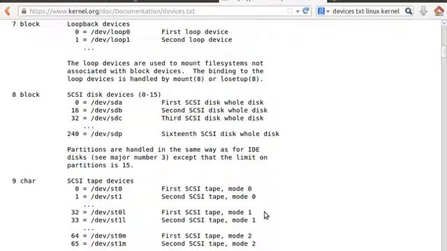 Linux 101 (cour 8 - Périphérique (device) ) смотреть онлайн