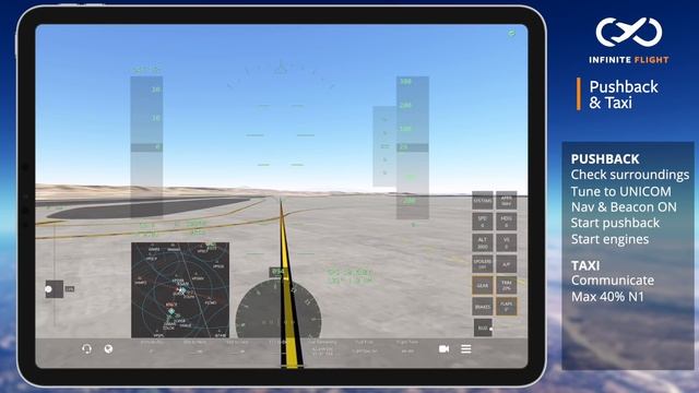Pushback & Taxi Tutorial смотреть онлайн