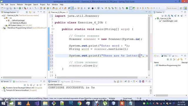 Introduction To Java Programming Exercise 6 20b смотреть онлайн
