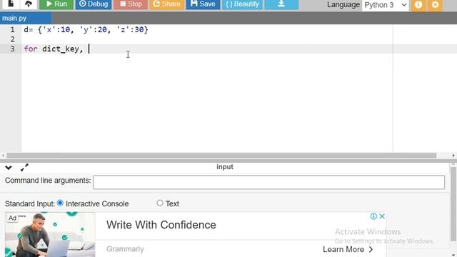 Write a Python program to iterate over dictionaries using for loops. смотреть онлайн