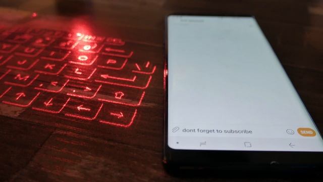 Virtual Laser keyboard - Gimmick Or Worth it? смотреть онлайн