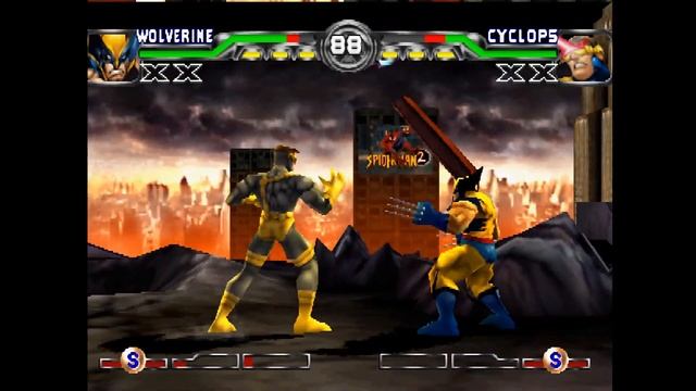 X-Men: Mutant Academy 2 - FULL GAME [Longplay] PS1 смотреть онлайн