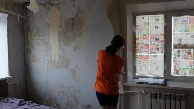 ПЕРЕДЕЛКА СТАРОГО РЕМОНТА В ОДНОКОМНАТНОЙ КВАРТИРЕ смотреть онлайн