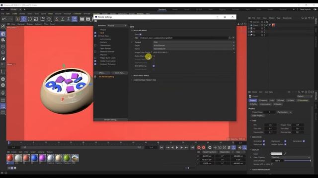 ☝ Cinema 4D 2023 render tutorial 2023 ► C4D render setting смотреть онлайн