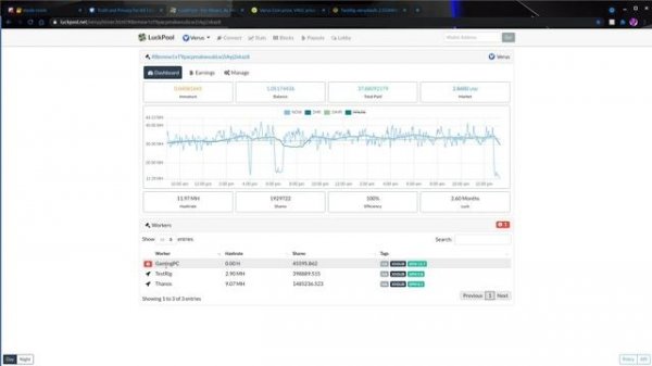 XMR Alternative - Verus Coin CPU Mining On Hiveos