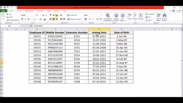 Change the Date Format from DD.MM.YYYY to DD-MM-YYYY смотреть онлайн