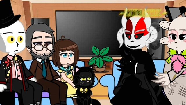 •Reaction To Fran Bow• •Реакция на Френ боу• | LUNATIK |