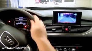 Audi A6(C7) - камера переднего и заднего вида на штатный монитор