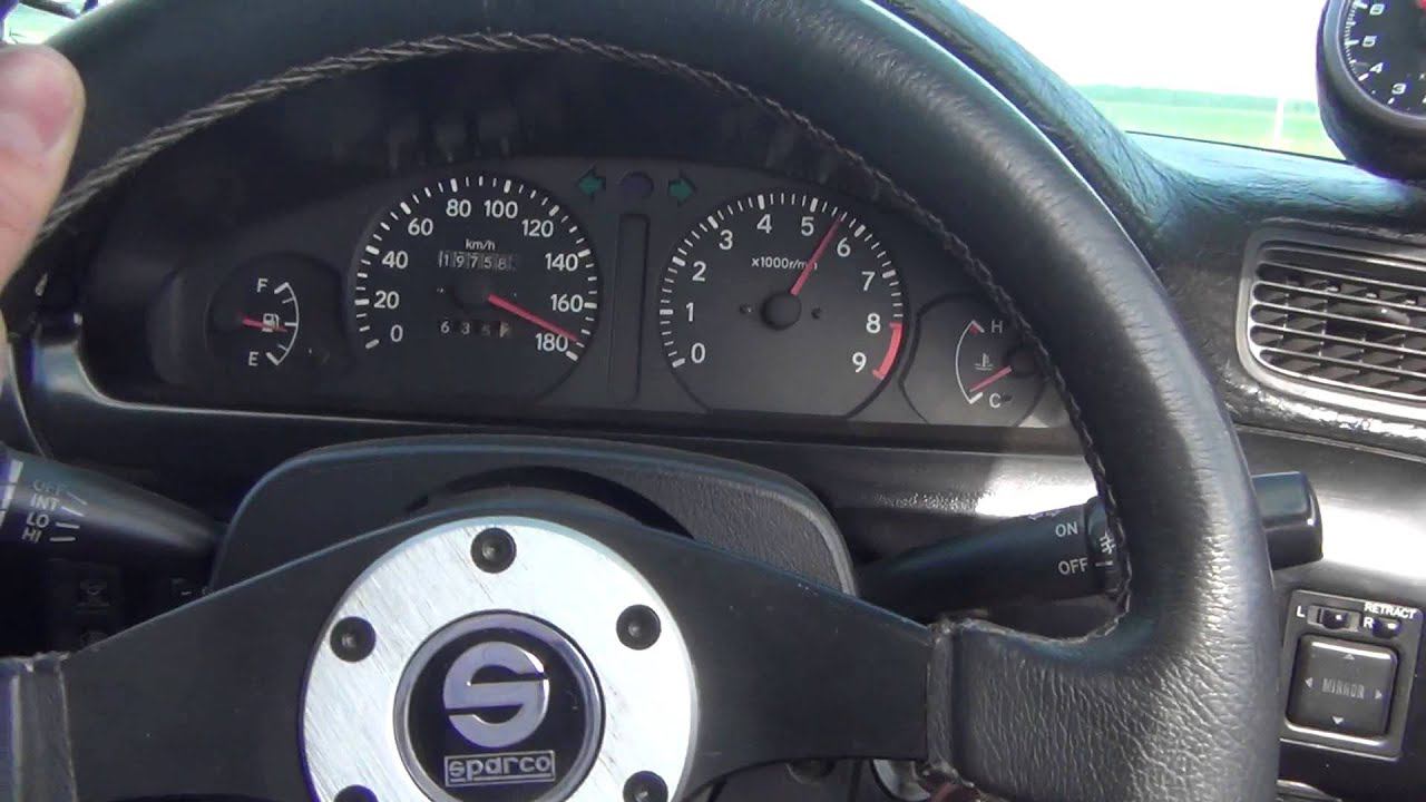 Levin 4age  и Волга 1jzge тест разгона волги до 180