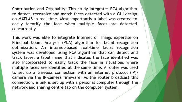 Exploring Internet of Thing on PCA Algorithm for Optimization of Facial Detection and Tracking RCER смотреть онлайн