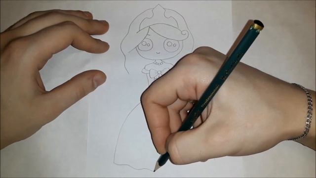 Как нарисовать принцессу? смотреть онлайн