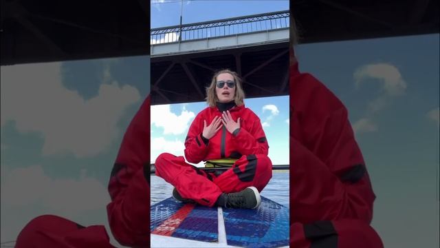 В чем грести на САП борде в холодную погоду. Отзыв о сап костюме Atlas. смотреть онлайн
