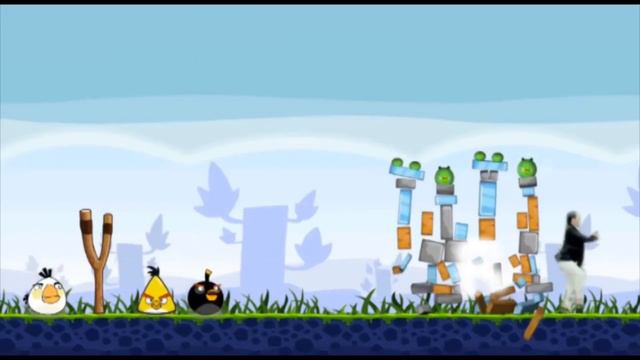 First R for Gangnam Style Angry Birds (UNFINISHED) смотреть онлайн