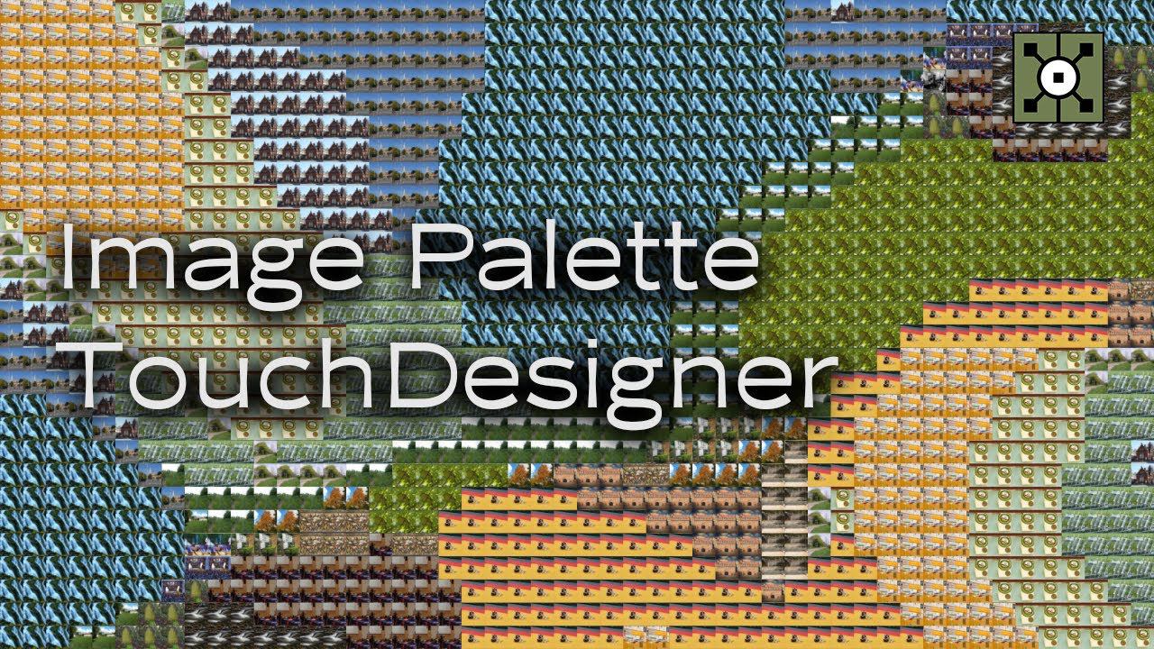 Painting With an Image Palette TouchDesigner Tutorial смотреть онлайн