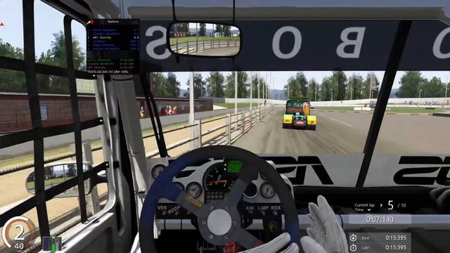 Mercedes-Benz L Series Formula Truck @ Yarmouth Stadium Short Oval Assetto Corsa PC AI Race Fun смотреть онлайн
