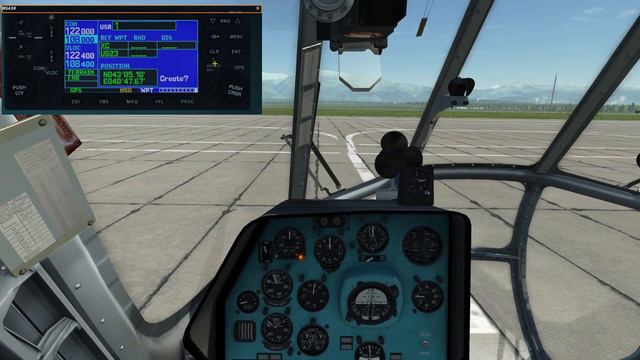 DCS World | Ми-8МТВ2 | Спутниковый навигатор NS430